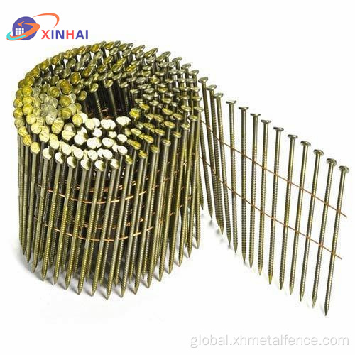 Bostitch Roofing Nails Wood Pallet Framing Wire Nail Gun Coil Nails Manufactory